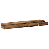 Bed Drawers Old Wood 180 x 36.5 x 16.5 cm Engineered Wood 866985