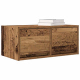 TV Cabinet Old Wood 60x31x25.5 cm Engineered Wood 861504
