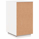 Desk Cabinet White 40x50x75 cm Solid Wood Pine 820098