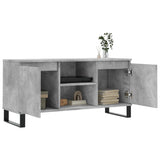 TV Cabinet Concrete Grey 104x35x50 cm Engineered Wood 827024