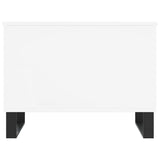 Coffee Table White 60x44.5x45 cm Engineered Wood 830956