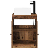 Bathroom Furniture Set Old Wood Engineered Wood 3404238