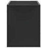 TV Cabinet Black 80x31x39.5 cm Engineered Wood and Metal 848919