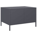 ZNTS Coffee Table Anthracite 68.5x50x43.5 cm Cold-rolled Steel 851282