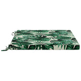 4-Piece Seat Cushions SOEST 4 pcs 100% Polyester Leaf Pattern 944690