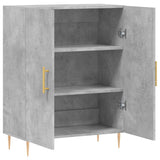 Sideboard Concrete Grey 69.5x34x90 cm Engineered Wood 827712