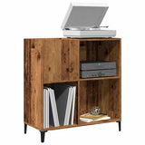 Record Cabinet Old Wood 84.5x38x89 cm Engineered Wood 857173