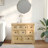 Chest of Drawers Corona 101x45x82 cm Solid Wood Pine 4005678