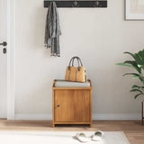 Hallway Bench SANDNES 45x40x50 cm Solid Wood Pine 4010448