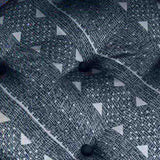 Modular Sofa 2 pcs Indigo Print 140 x 70 x 36 cm Fabric 3315115