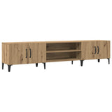 TV Cabinet Artisian Oak 180x31.5x40 cm Engineered Wood 857144