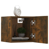 Wall-mounted TV Cabinets 8 pcs Smoked Oak 30.5x30x30 cm 3120323