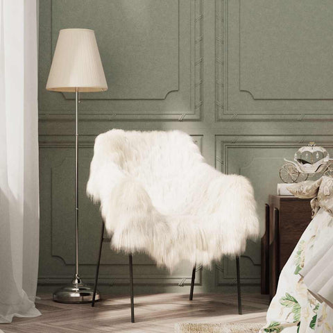 Icelandic Sheepskin Chair Cover Cream 70x110 cm 335853