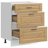 Kitchen Base Cabinet Porto Artisan Oak Engineered Wood 854268