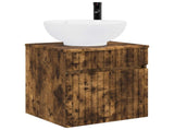 Bathroom Cabinet Set 3 pcs Smoked Oak 49 x 44.5 x 66.5 cm 3405762