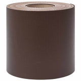 Garden Privacy Screen PVC 70x0.19 m Brown 147862
