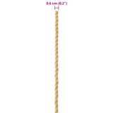 Boat Rope 500 m 0.6 Natural PP 42029669