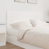Wall Headboard White 140x3x60 cm Solid Wood Pine 824869