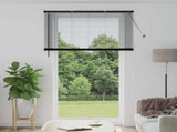 Venetian Blind Black 213 x 130 cm 25 mm PVC 42003754
