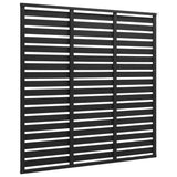 Fence Panel WPC 180x180 cm Black 318111