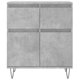 Sideboard Concrete Grey 60x35x70 cm Engineered Wood 831120