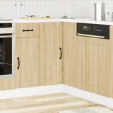 Kitchen Corner Base Cabinet Lucca Sonoma Oak Engineered Wood 853750