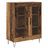Highboard Old Wood 69.5 x 34 x 180 cm Engineered Wood 3403174