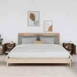 Bedside Cabinets 2 pcs Honey Brown 40x34x45 cm Solid Wood Pine 818282