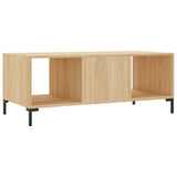 Coffee Table Sonoma Oak 102x50x40 cm Engineered Wood 829303