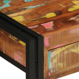 Console Table Multicolour 120 x 33 x 75 cm Solid Reclaim Wood 4102735