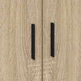 Storage Bed Frame with Storage Sonoma Oak 80 cm Engineered Wood 3335575