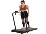 2.5HP Walking Pad, 1-6km/h Folding Treadmill with Remote Control and LED Display for Home Gym T3398P349175