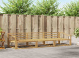 Outdoor Sofa Set 3 pcs White 245.5 x 83 x 73 cm 3386003