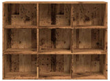 Book Cabinet Old Wood 98x29x97.5 cm 855968