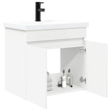 Bathroom Vanity Unit with Tap White 61 x 40 x 74.5 cm 889537
