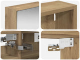 Bathroom Cabinet Set 3 pcs 80 x 10.5 x 50 cm Engineered wood 3403655