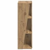 Side Shelf Artisan Oak 33 x 32 x 100.5 cm Engineered Wood 892426