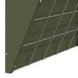 Hanging Hay Feeder Olive Green 61 x 33 x 66 cm 874634
