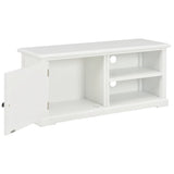 TV Cabinet White 90x30x40 cm Wood 249878