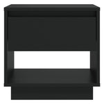 ZNTS Bedside Cabinets 2 pcs Black 45x34x44 cm Engineered Wood 809515