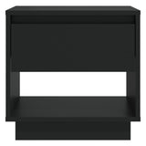 ZNTS Bedside Cabinets 2 pcs Black 45x34x44 cm Engineered Wood 809515