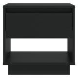 Bedside Cabinets 2 pcs Black 45x34x44 cm Engineered Wood 809515