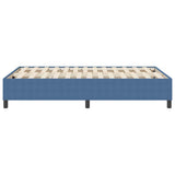 Platform Bed Frame Blue 120 x 200 cm Fabric 3337405