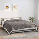 Weighted Blanket Grey 220x260 cm 11 kg Fabric 350784