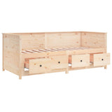 Day Bed without Mattress 80x200 cm Solid Wood Pine 820906