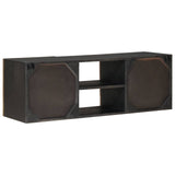 TV Cabinet with Shelf with Storage Brass 105 x 30 x 35 cm 42020077