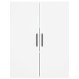 Highboard White 69.5x34x180 cm Engineered Wood 3195755