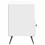 TV Cabinet High Gloss White 102 x 34.5 x 50 cm Engineered Wood 895599