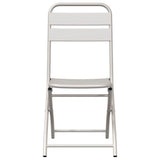 Garden Folding Chair Folding 2 pcs Beige 42 x 52 x82cm 42002941