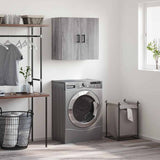 Wall Cabinet Grey Sonoma 60x31x60 cm Engineered Wood 829978